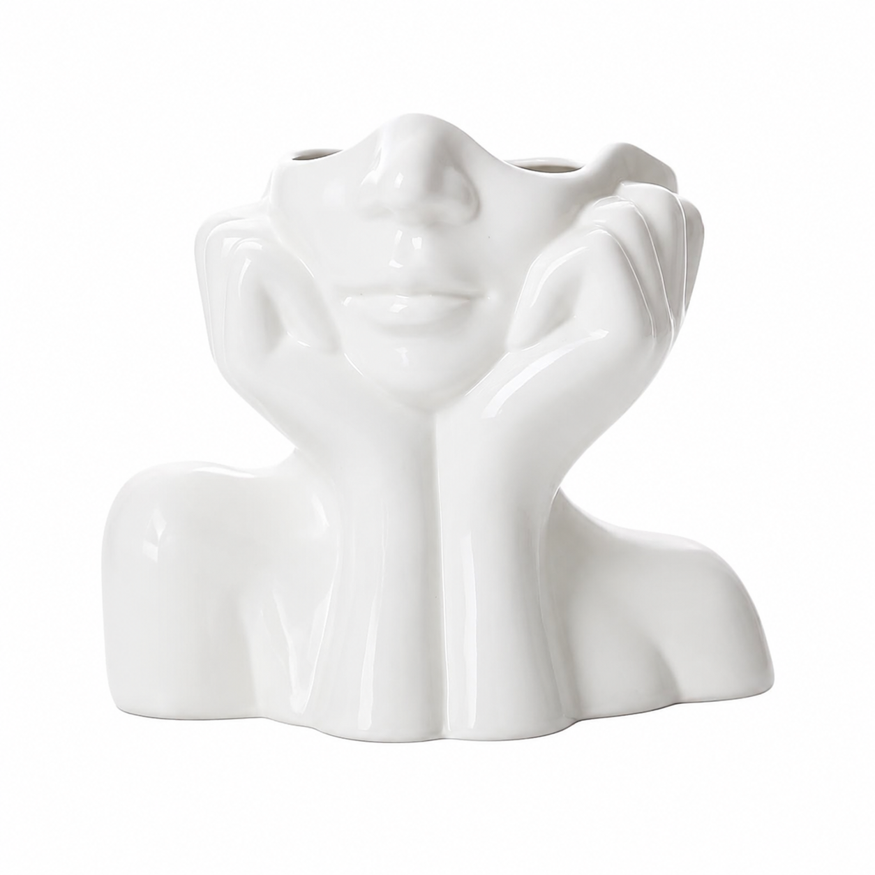Contemporary Ceramic Vase for Modern Home Decoration