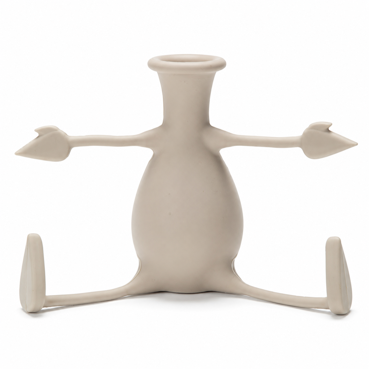 Flexible Poseable Character Flower Vase