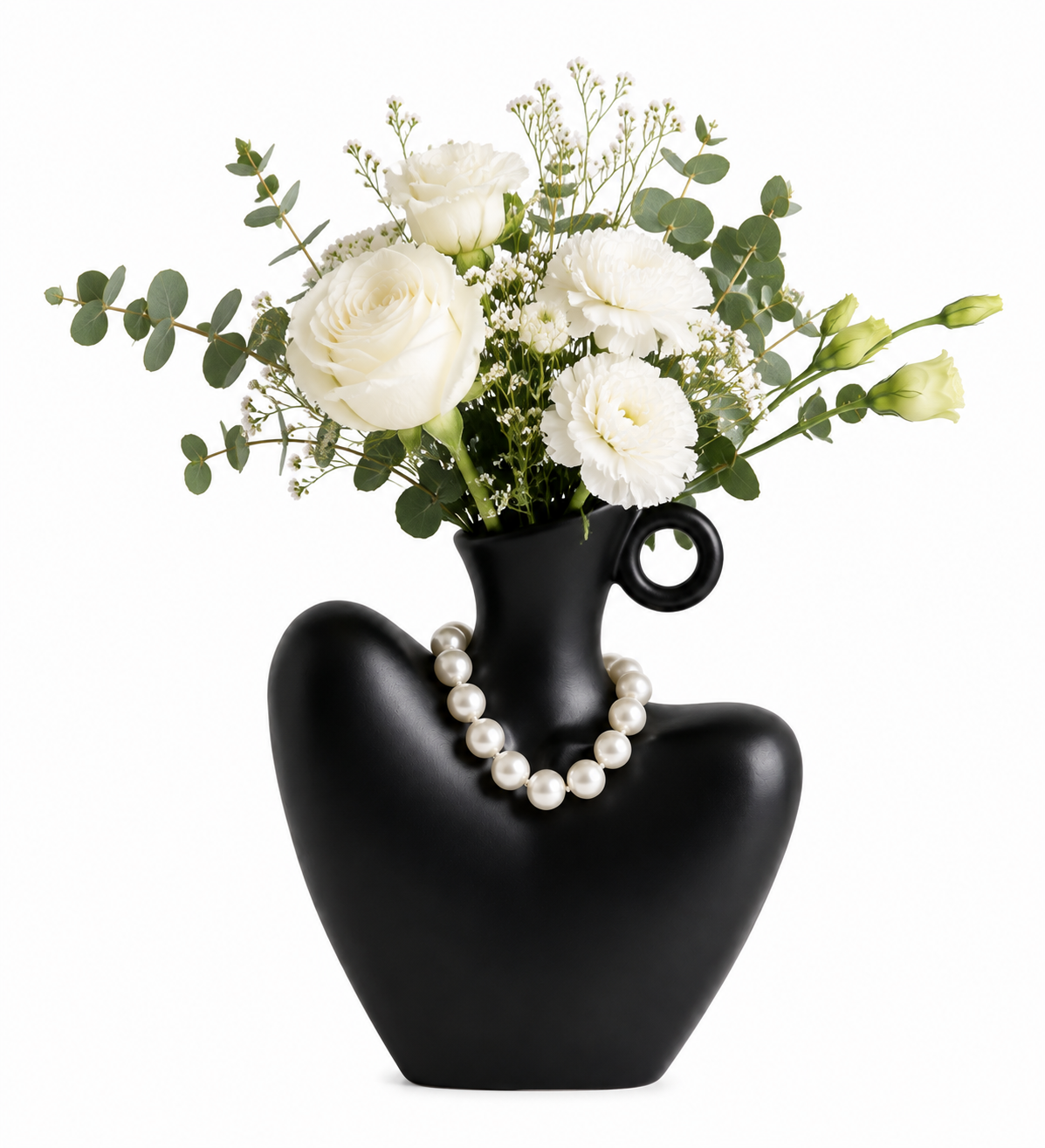 Modern Decorative Ceramic Flower Vase for Home Decor