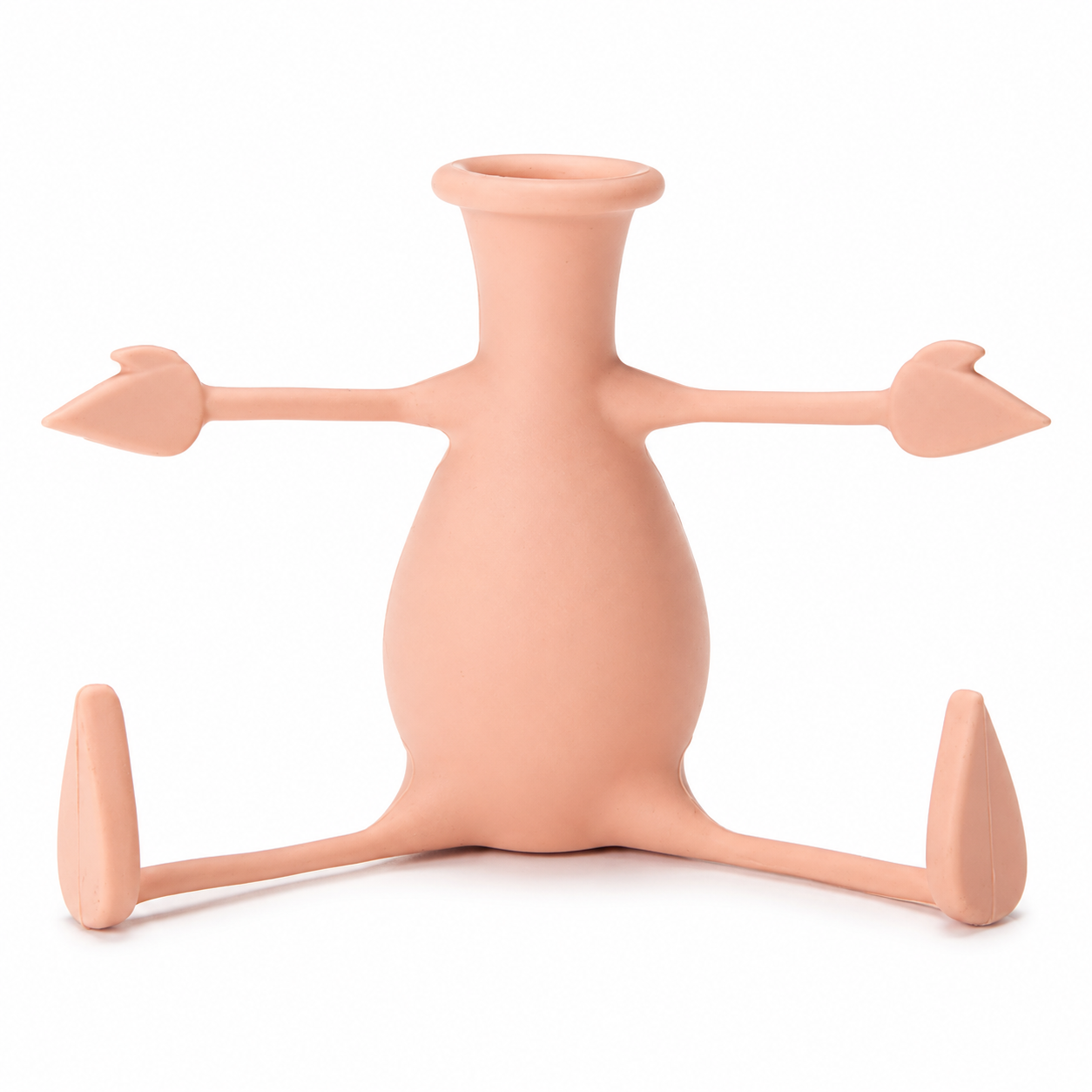 Flexible Poseable Character Flower Vase