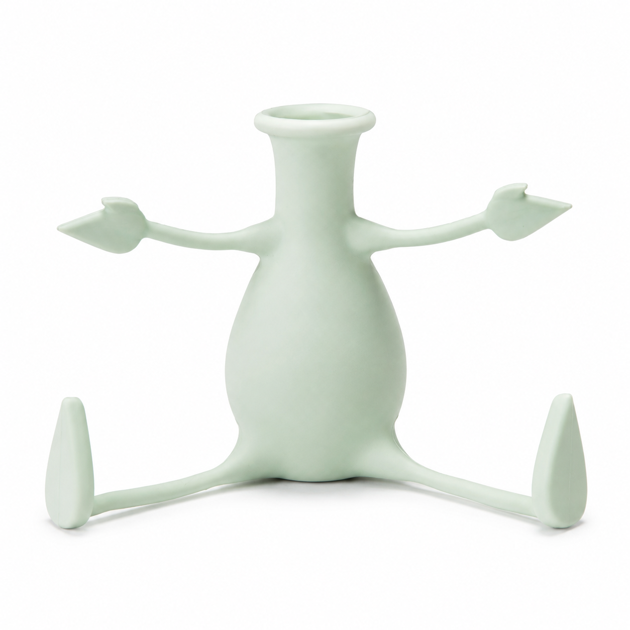Flexible Poseable Character Flower Vase